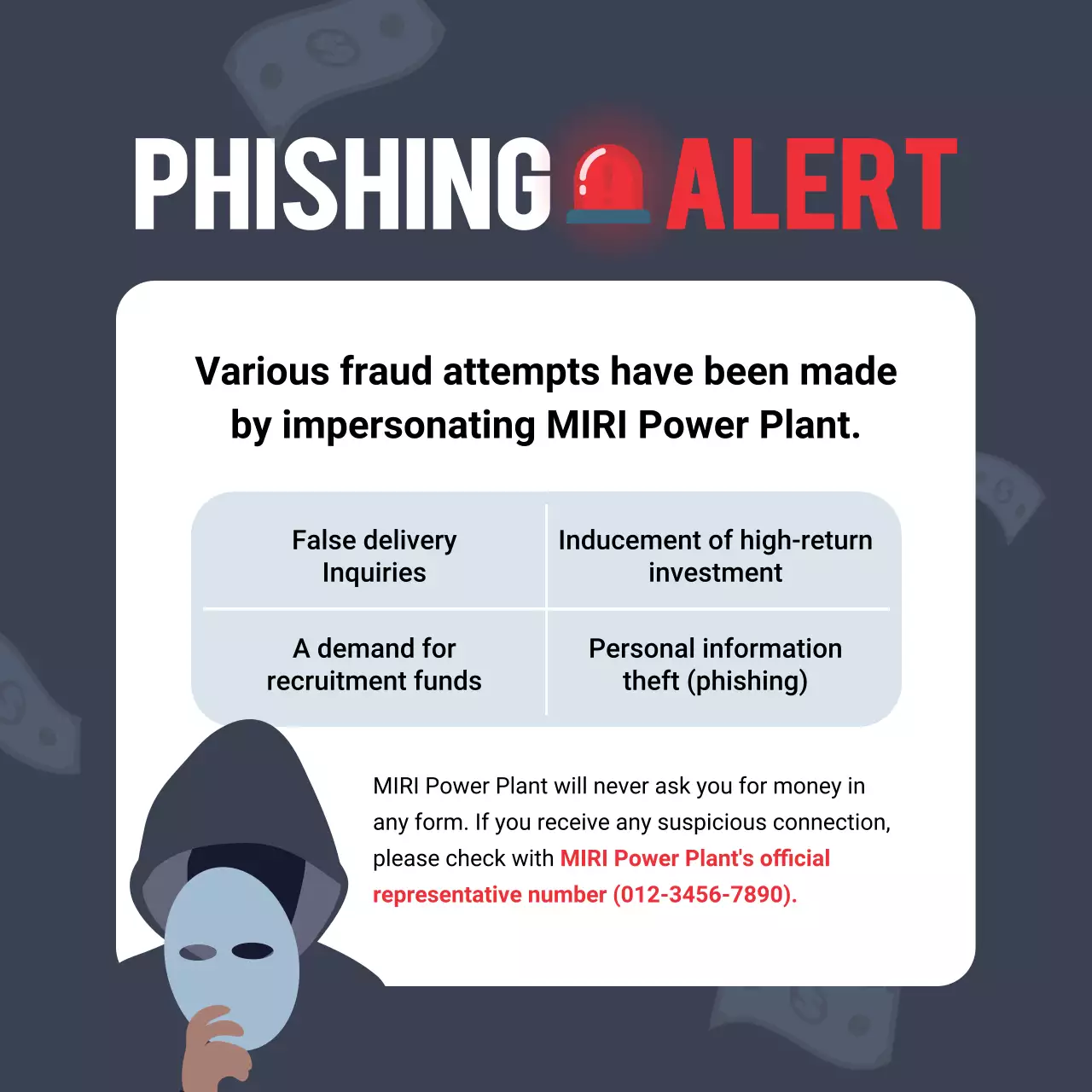 pengumuman phishing modern abu-abu