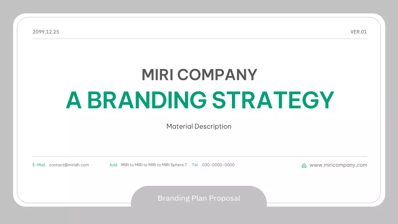 documento cinza do plano de marca profissional