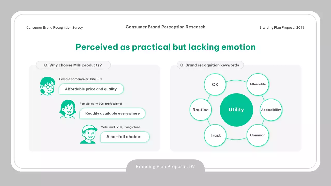 회색 전문 브랜딩 계획 문서