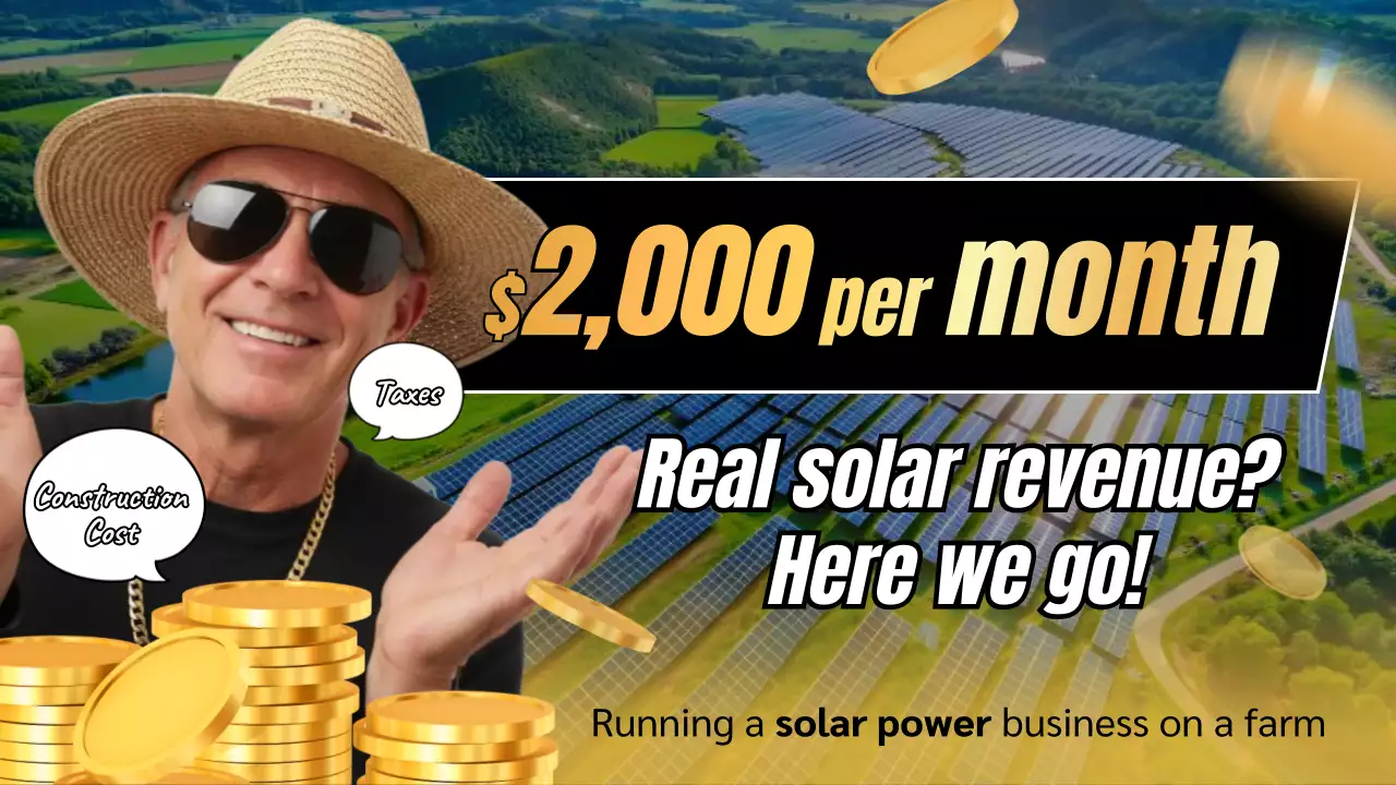 green modern solar business promotion