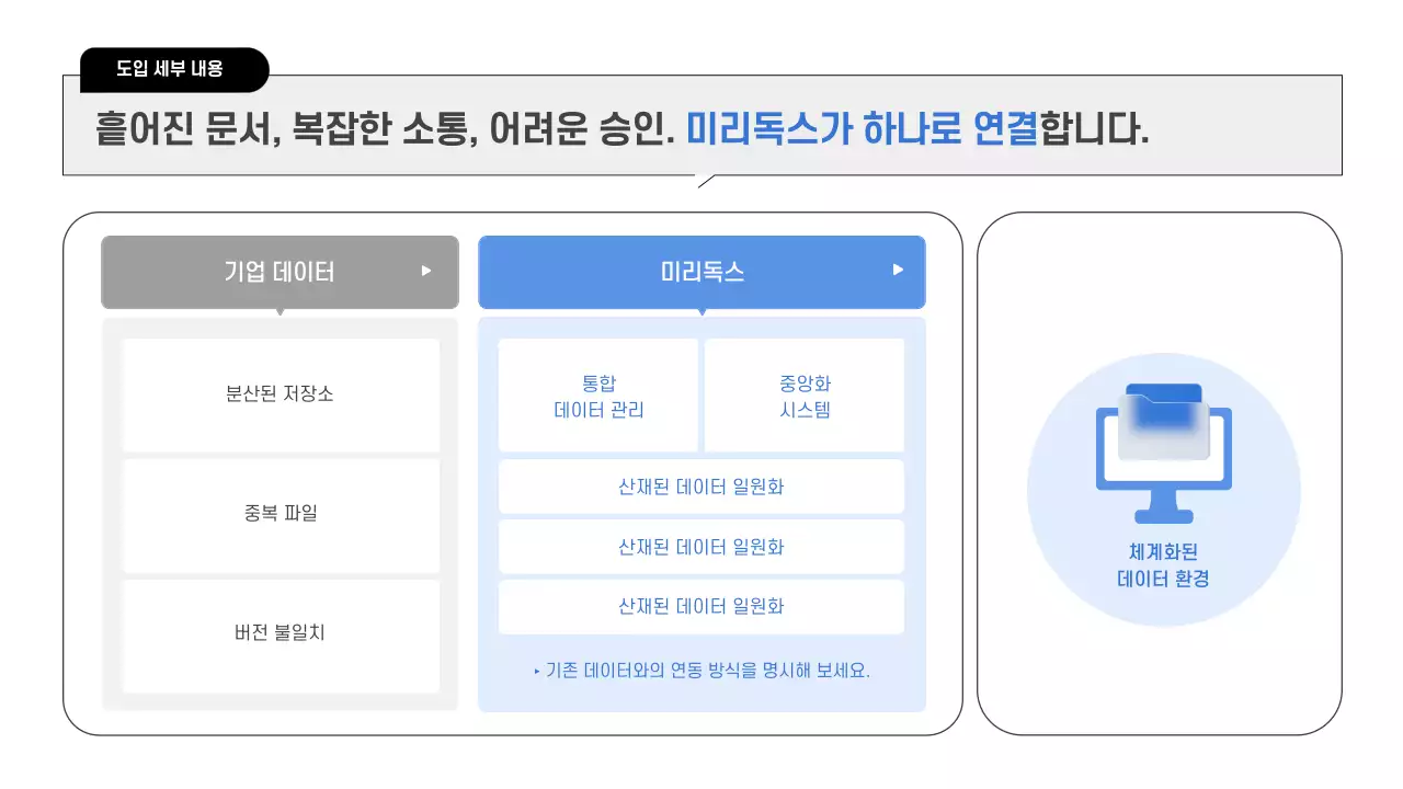 회색 심플 비즈니스 보고서