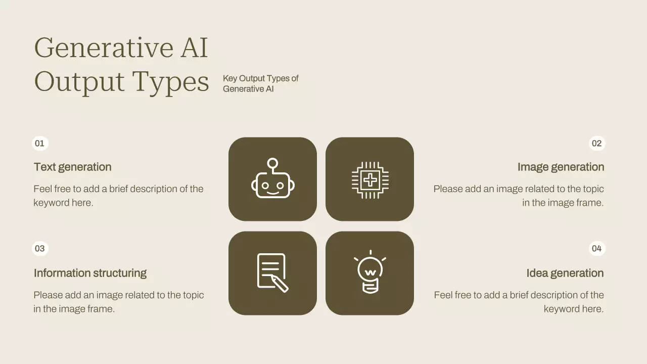 베이지색 현대 AI 강좌 발표
