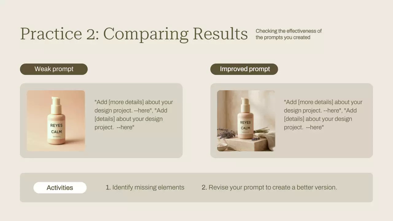 베이지색 현대 AI 강좌 발표