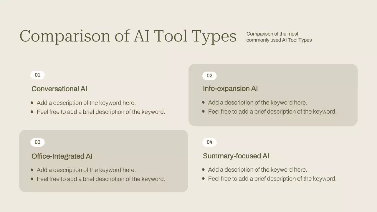 베이지색 현대 AI 강좌 발표