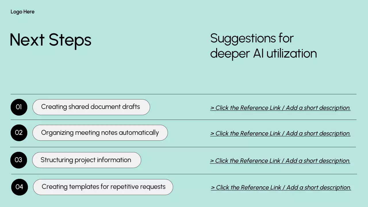 민트 최신 AI 교육 가이드 프레젠테이션