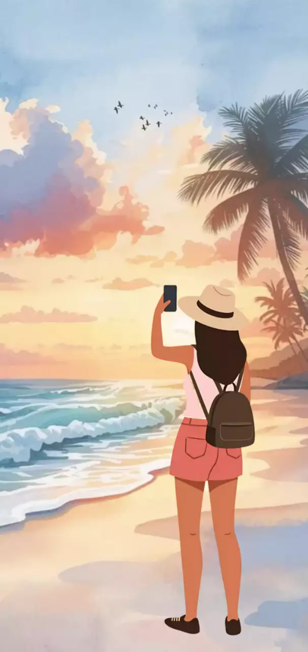 오렌지 천연 해변 관광에서 아름다움을 만끽하세요