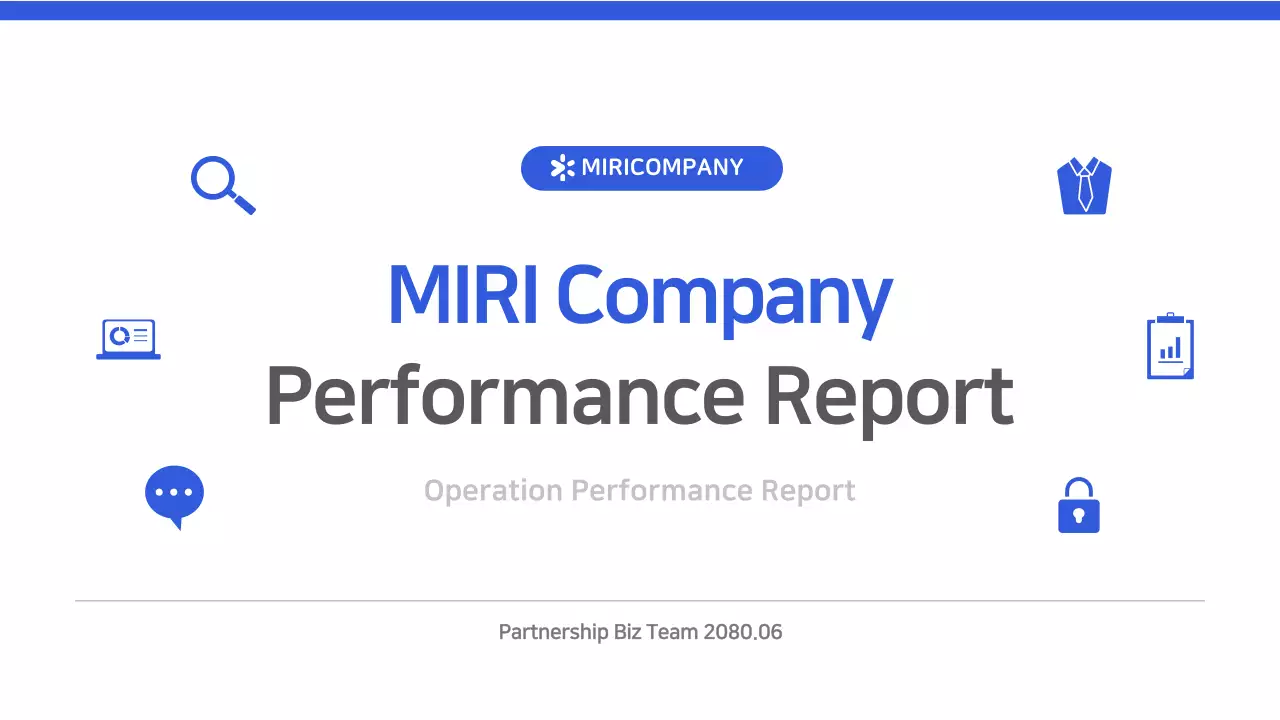 Phân tích báo cáo Blue Modern