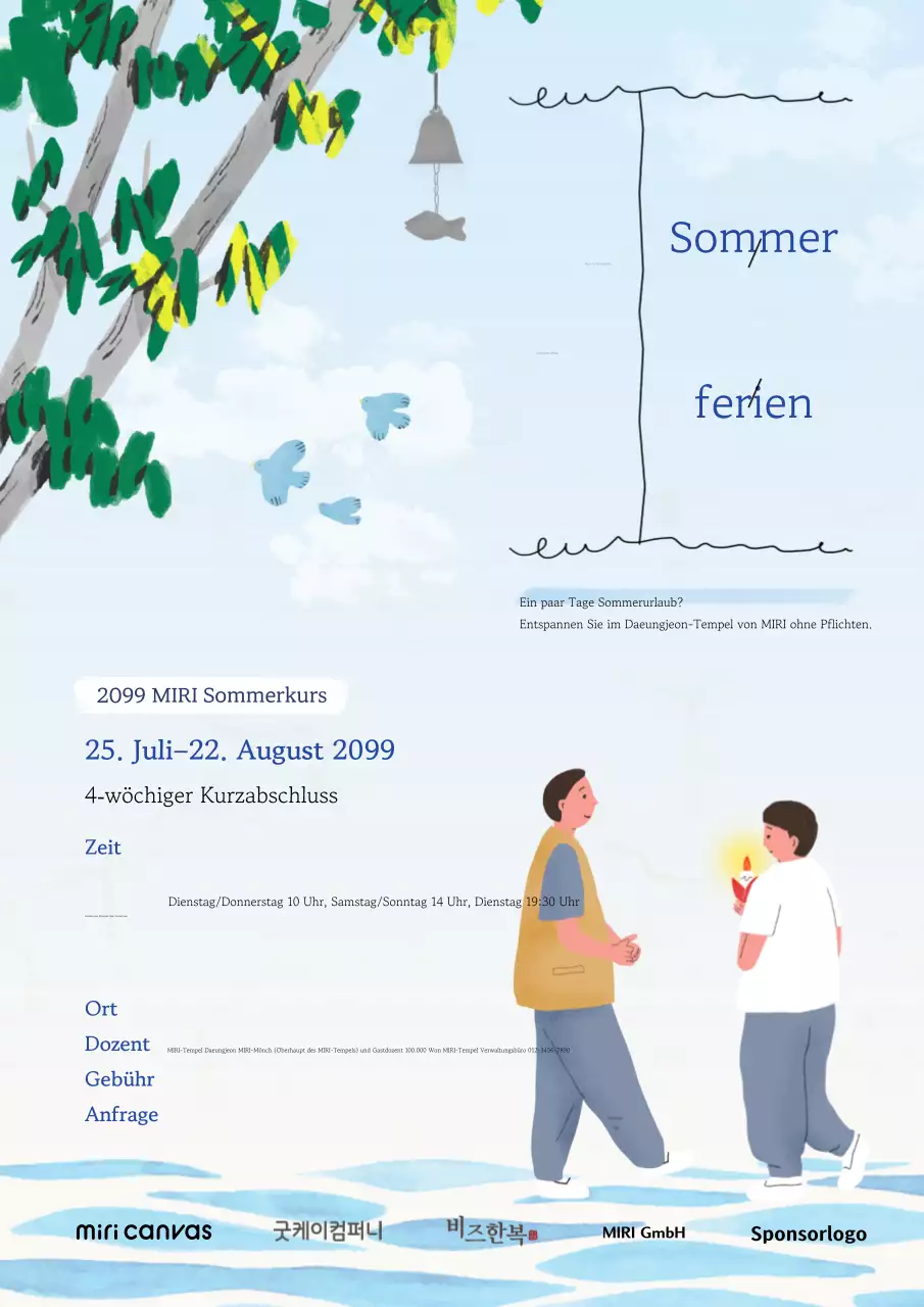 Sommervorlesung „Sky Blue Baby“