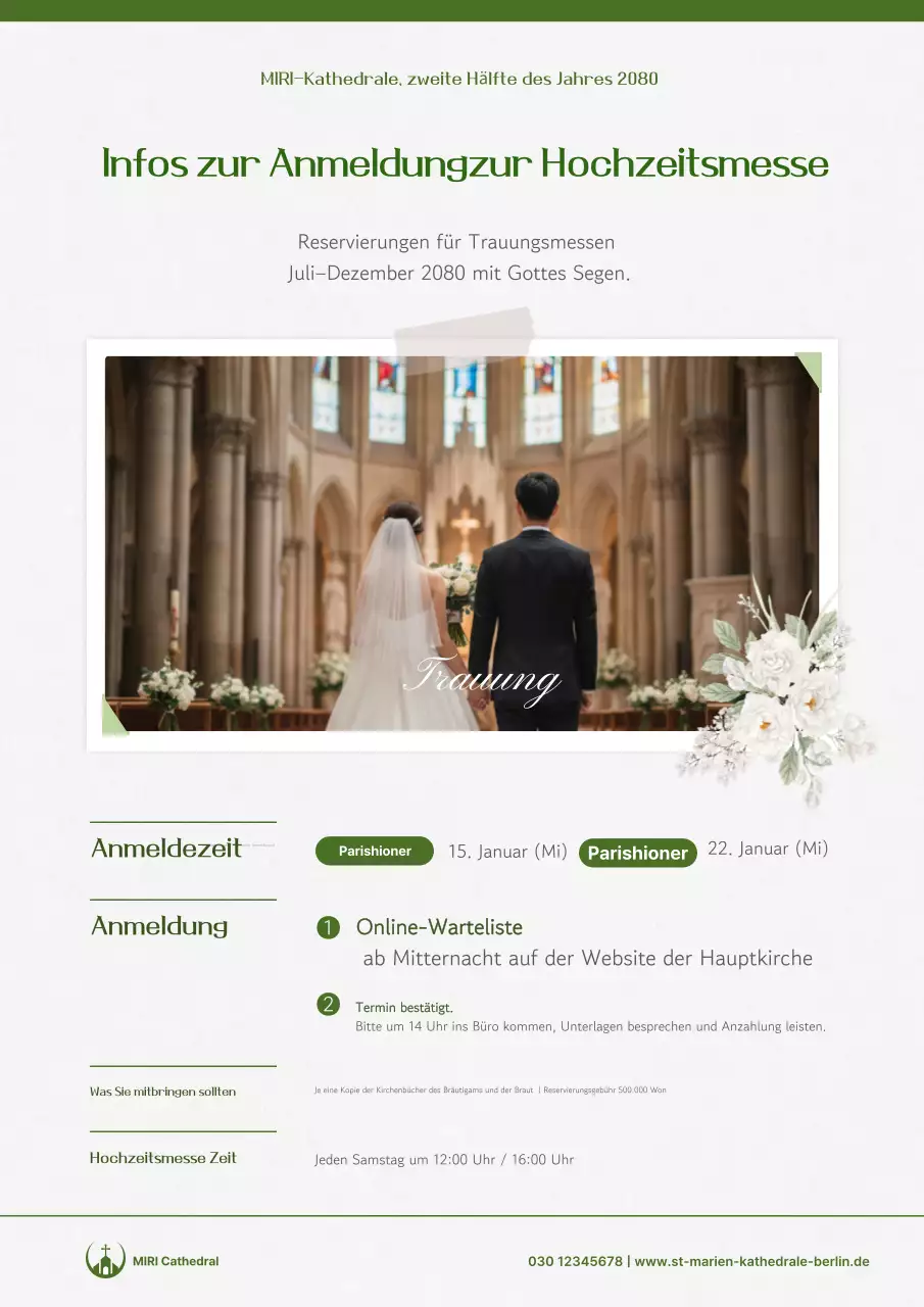 Green Classic Hochzeitsführer