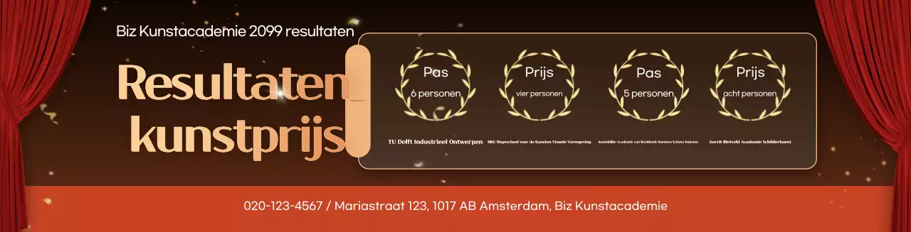 Promotie van de Red Classic Art Contest