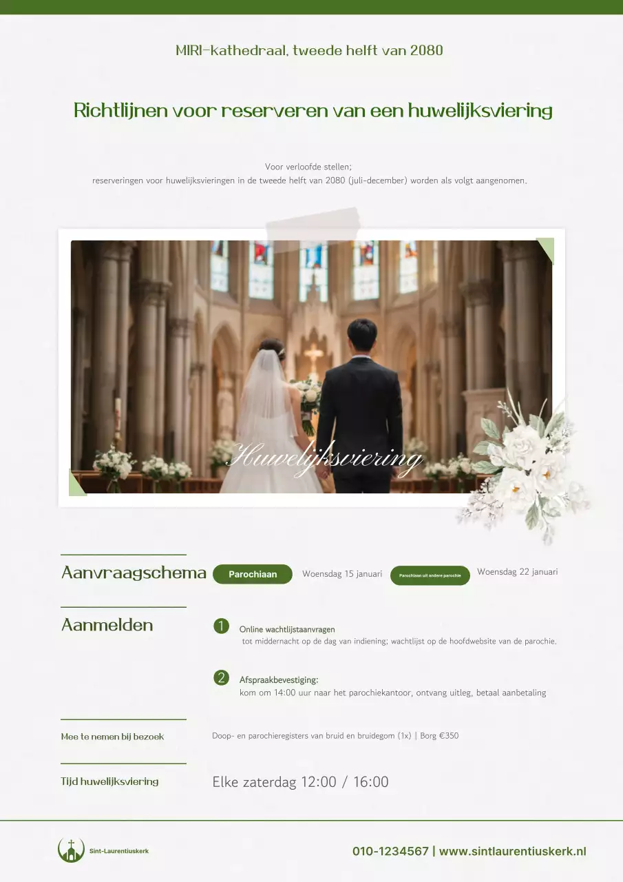 Groene Klassieke Trouwgids