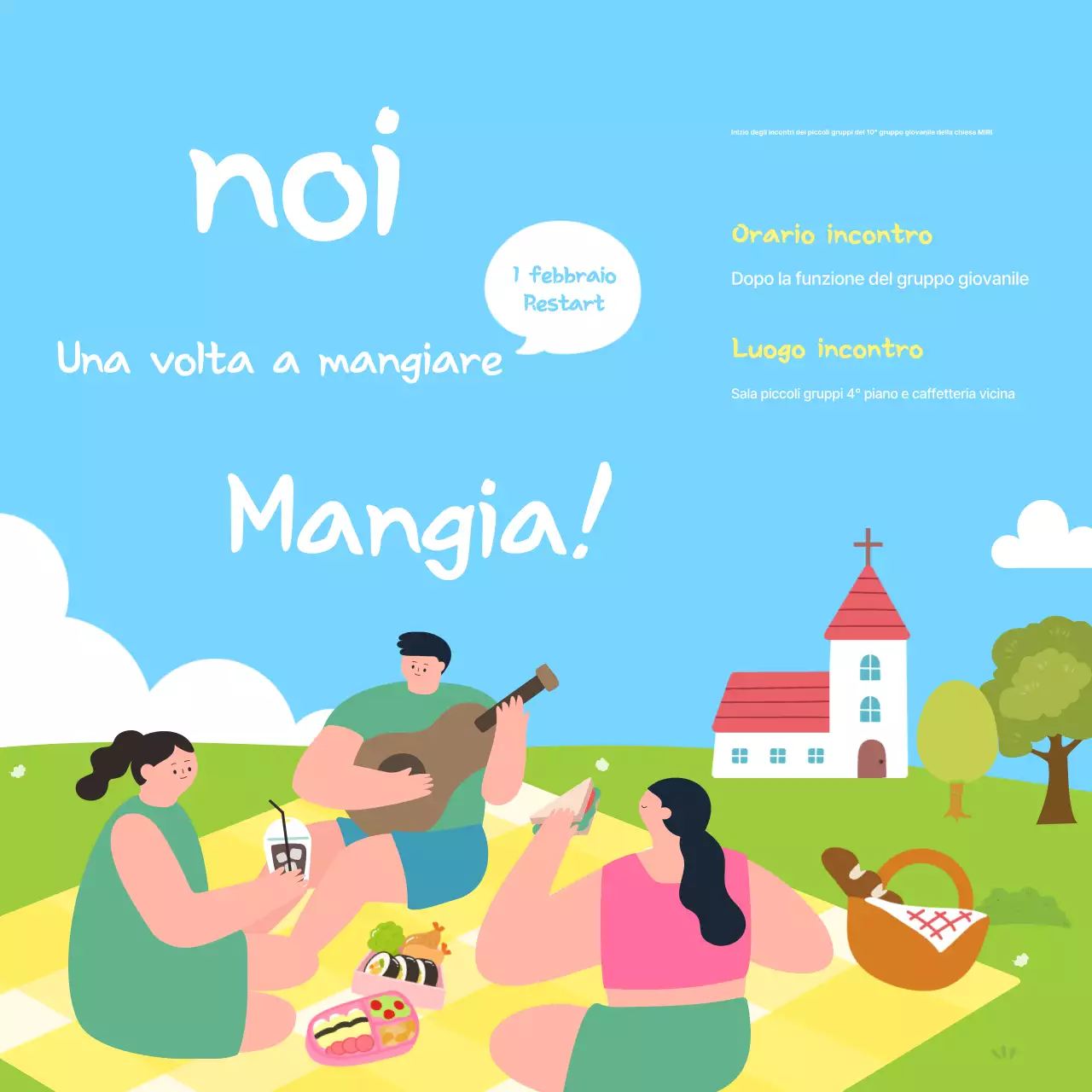 Guida all'evento "Sky Blue Baby Gathering"