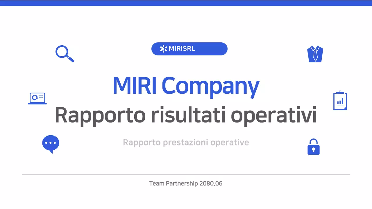 Analisi del rapporto Blue Modern