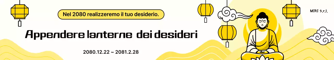 Evento tradizionale di Capodanno giallo