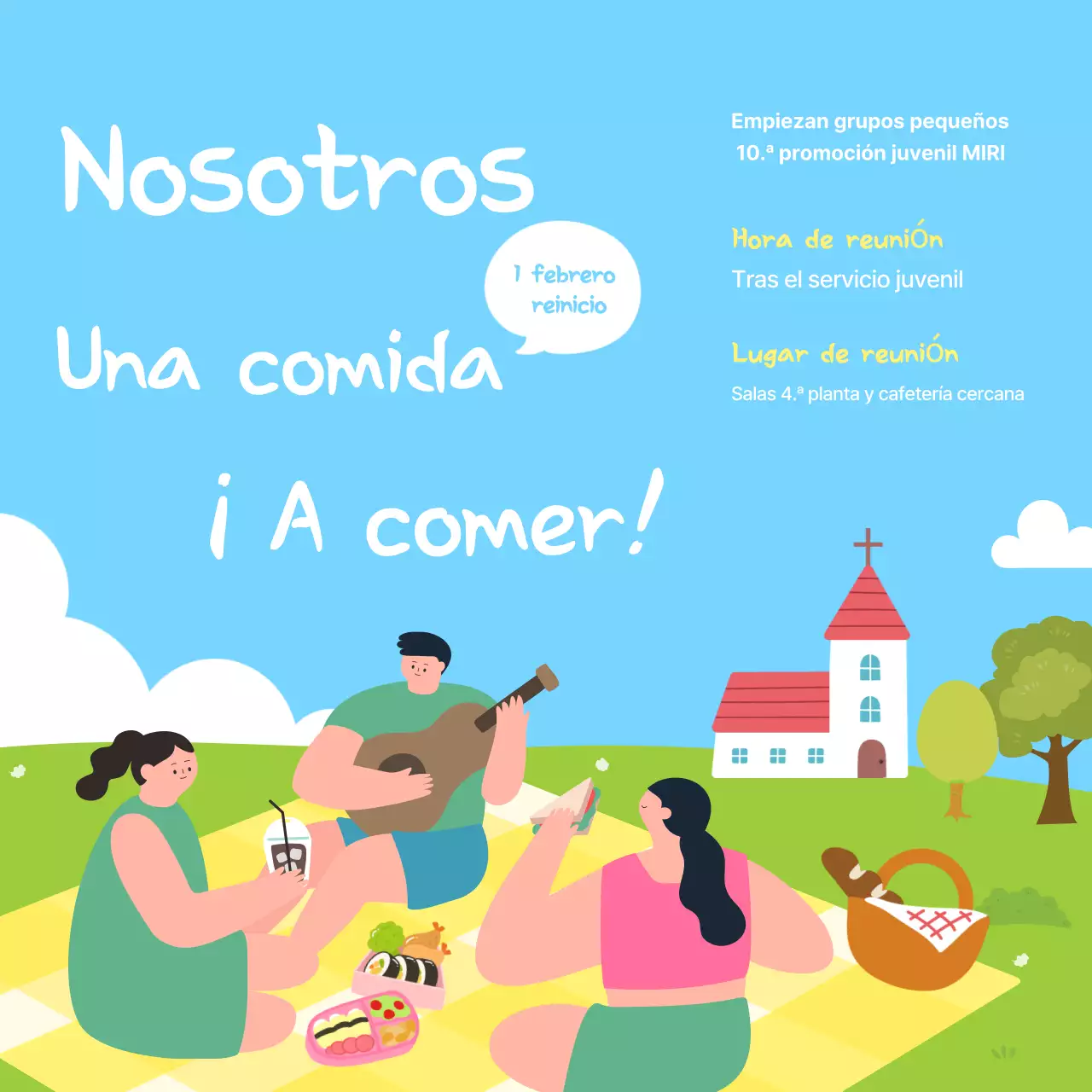 Guía del evento de reunión de bebés Sky Blue