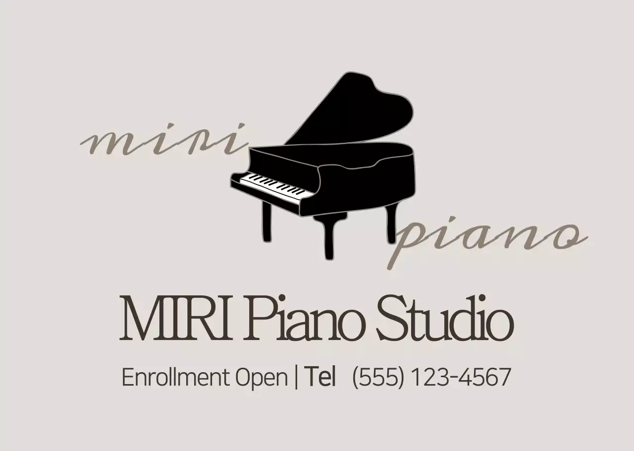 Beige Simple Music Recruitment