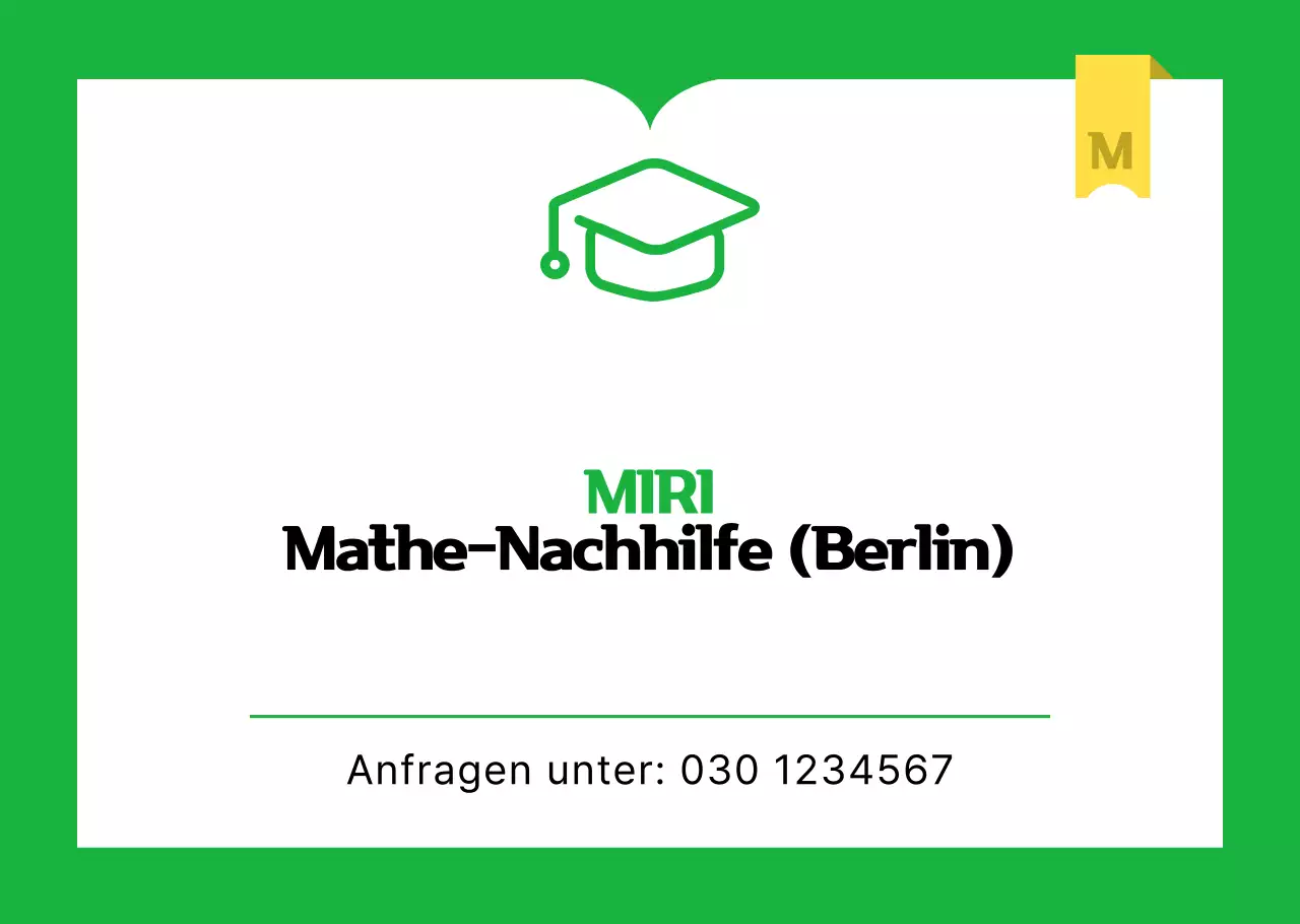 Förderung von einfachen, umweltfreundlichen Lehrmaterialien