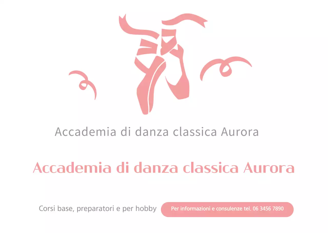 Reclutamento per Pink Simple Ballet