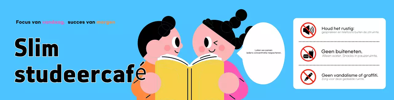 Sky Blue Cute Studiegids