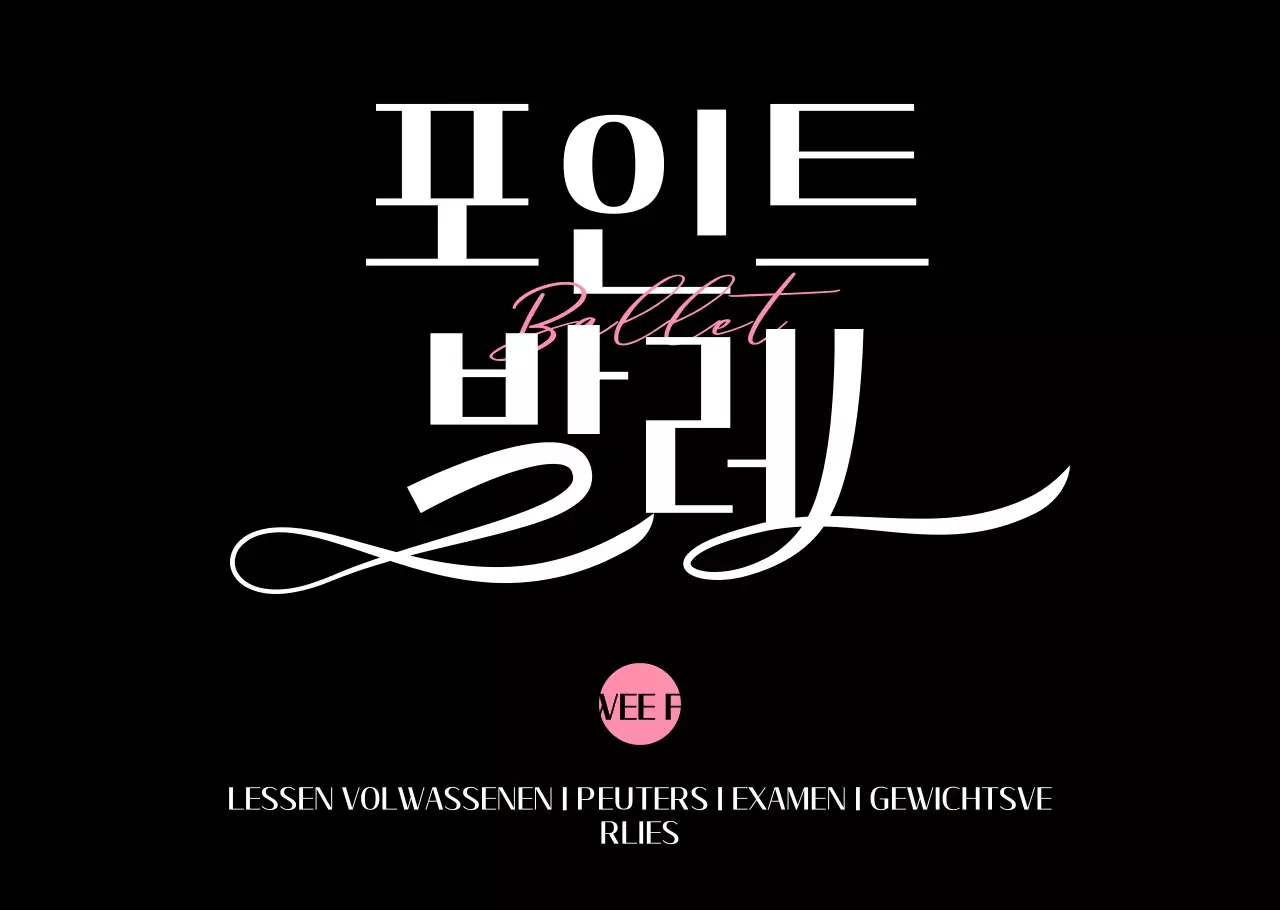 Gids voor zwart modern ballet