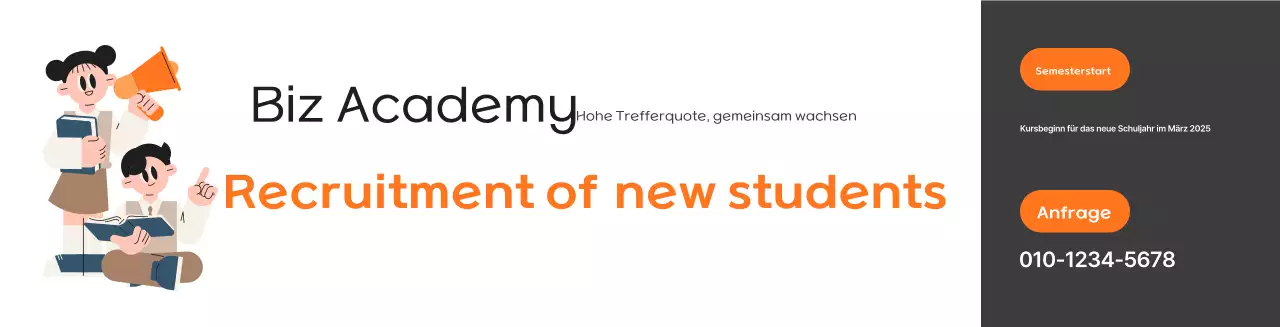 Rekrutierung der Orange Clean Academy
