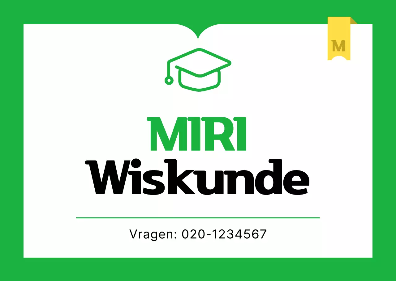 Promotie van groene, eenvoudige educatieve materialen