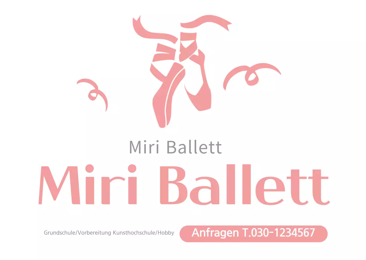 Rekrutierung beim Pink Simple Ballet