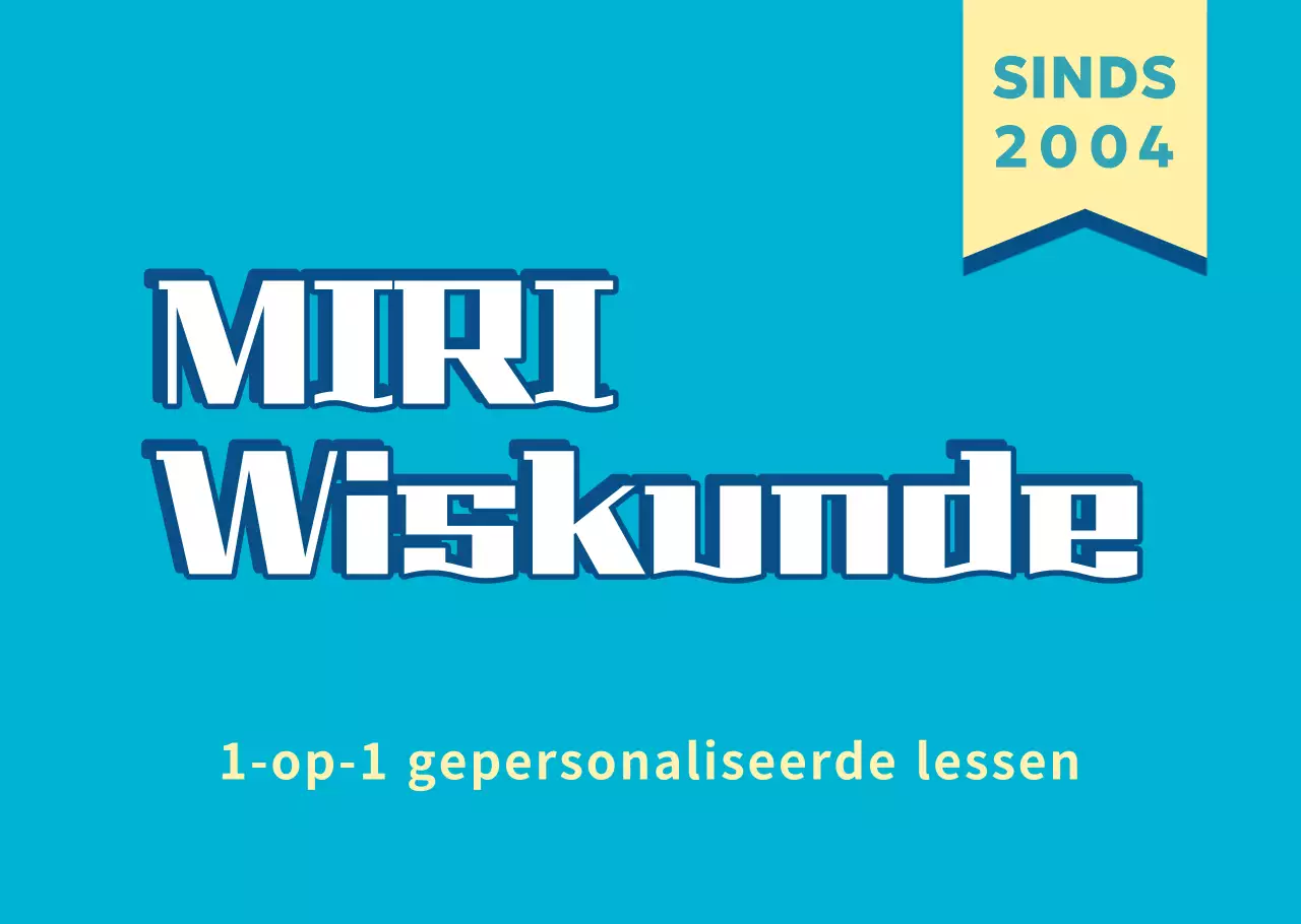 Sky Blue Basis Onderwijs Advertentie