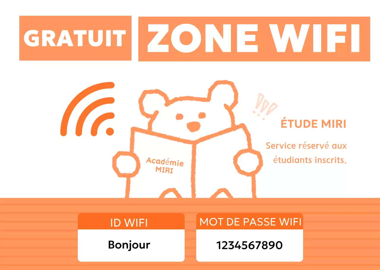 Guide simple du WiFi d'Orange