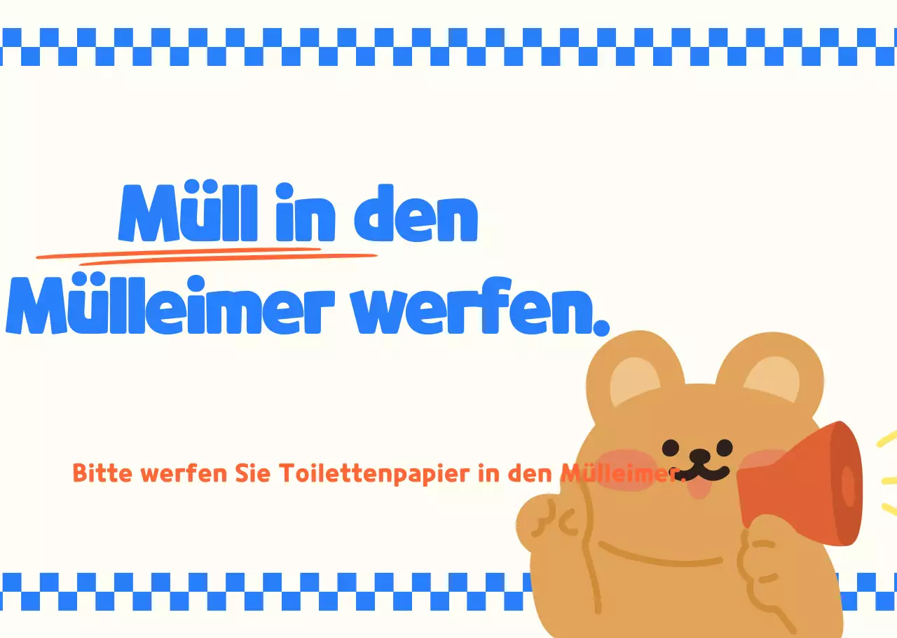 Umweltkampagne „Blaues Baby“