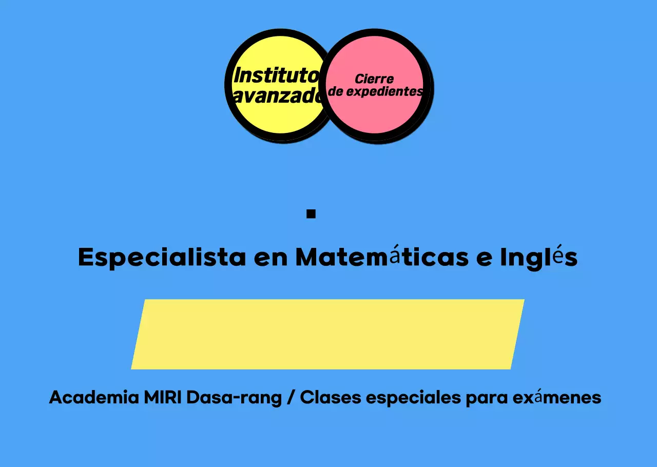 Anuncio de educación simple azul cielo