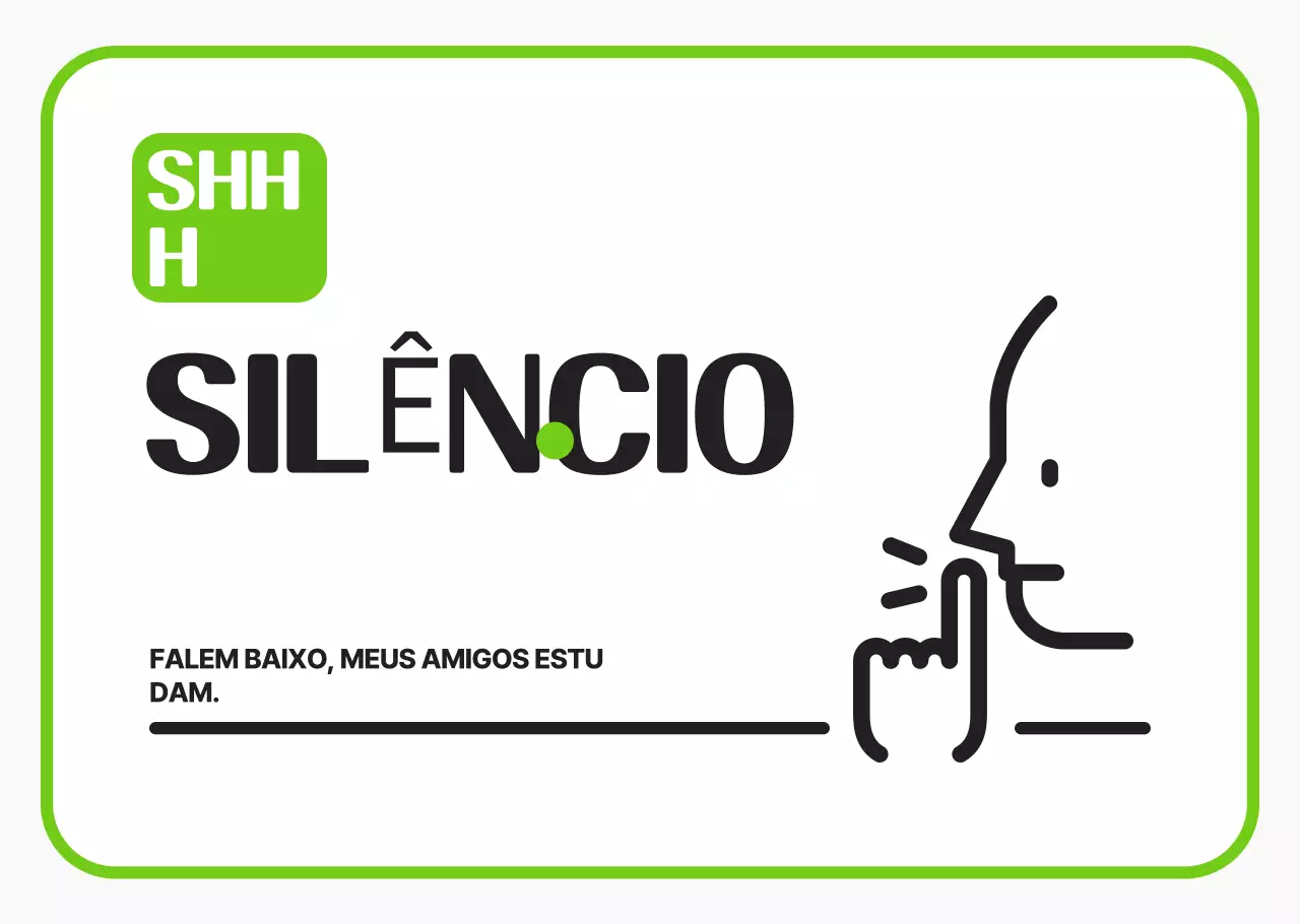 Guia Verde Simples e Silencioso