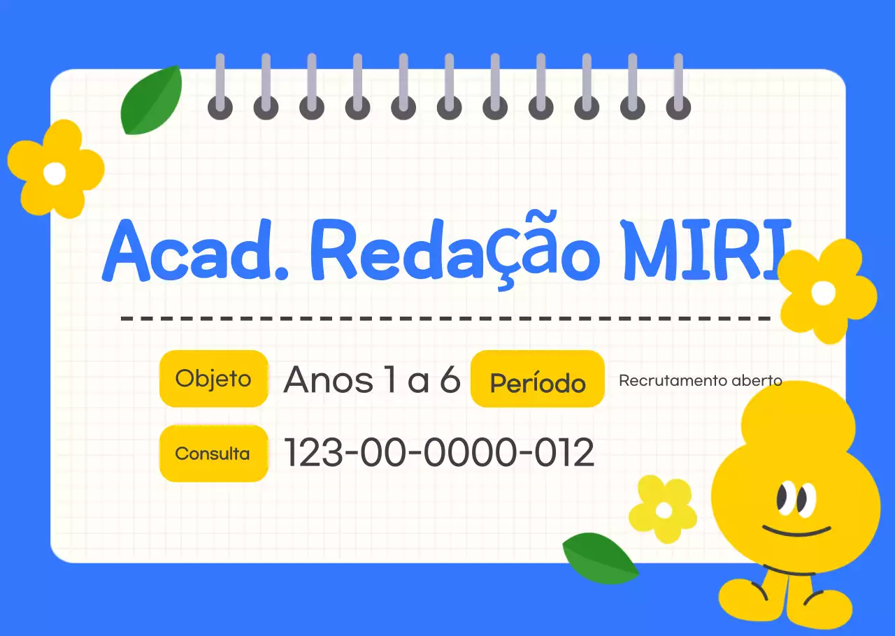Recrutamento da Blue Baby Academy