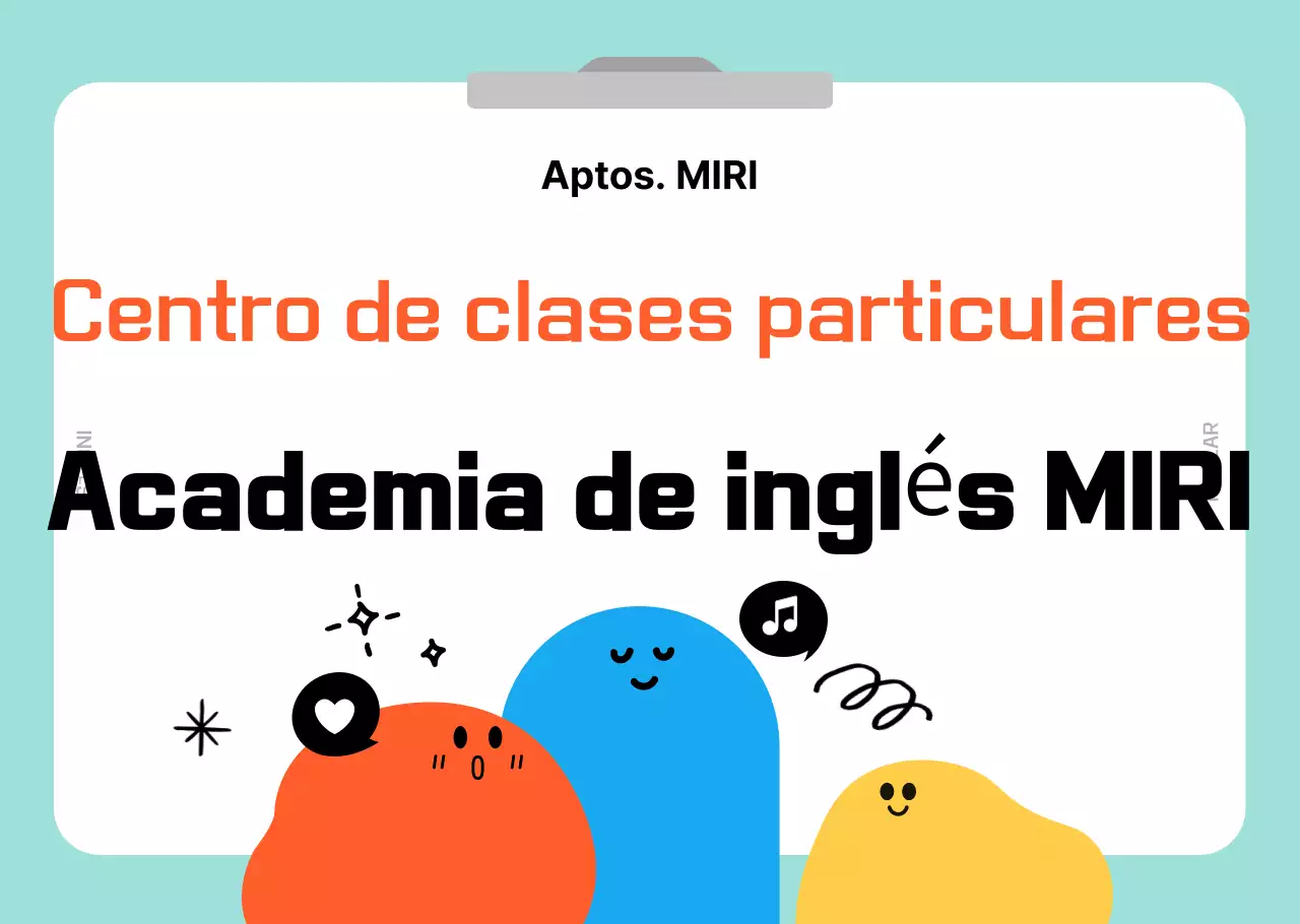 Promoción de la Academia de Inglés Mint Baby