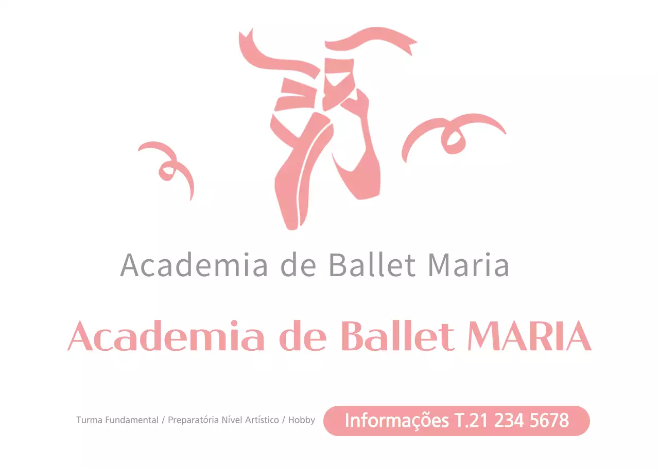 Recrutamento para Ballet Simples Rosa