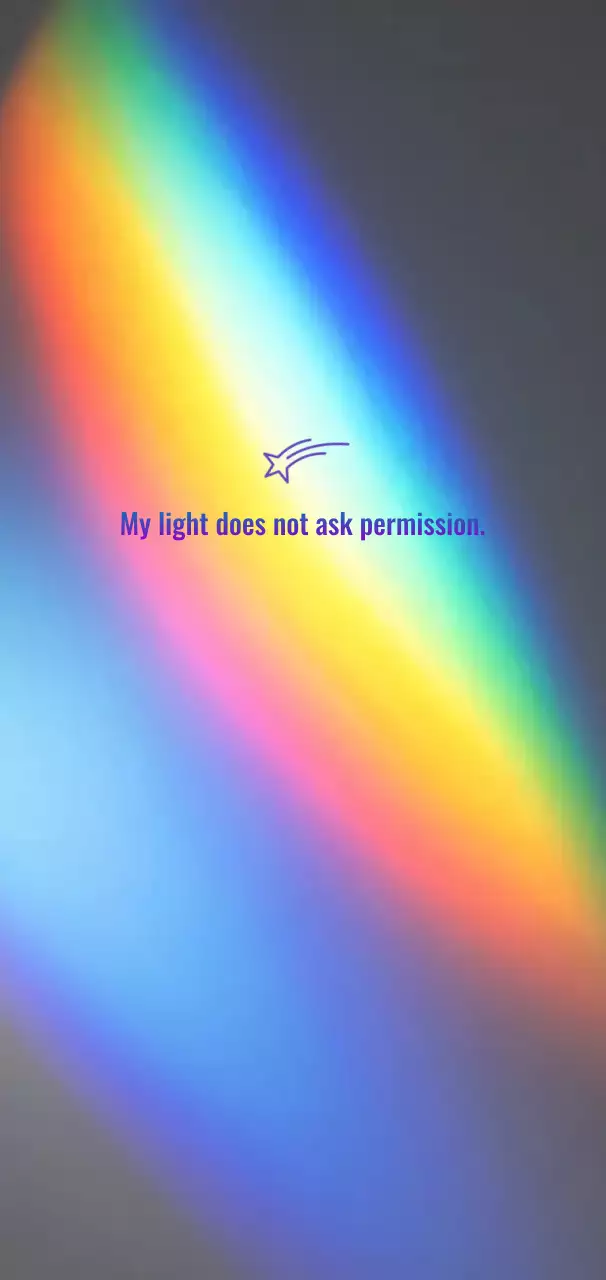 무지개 팝 자기계발 포스터