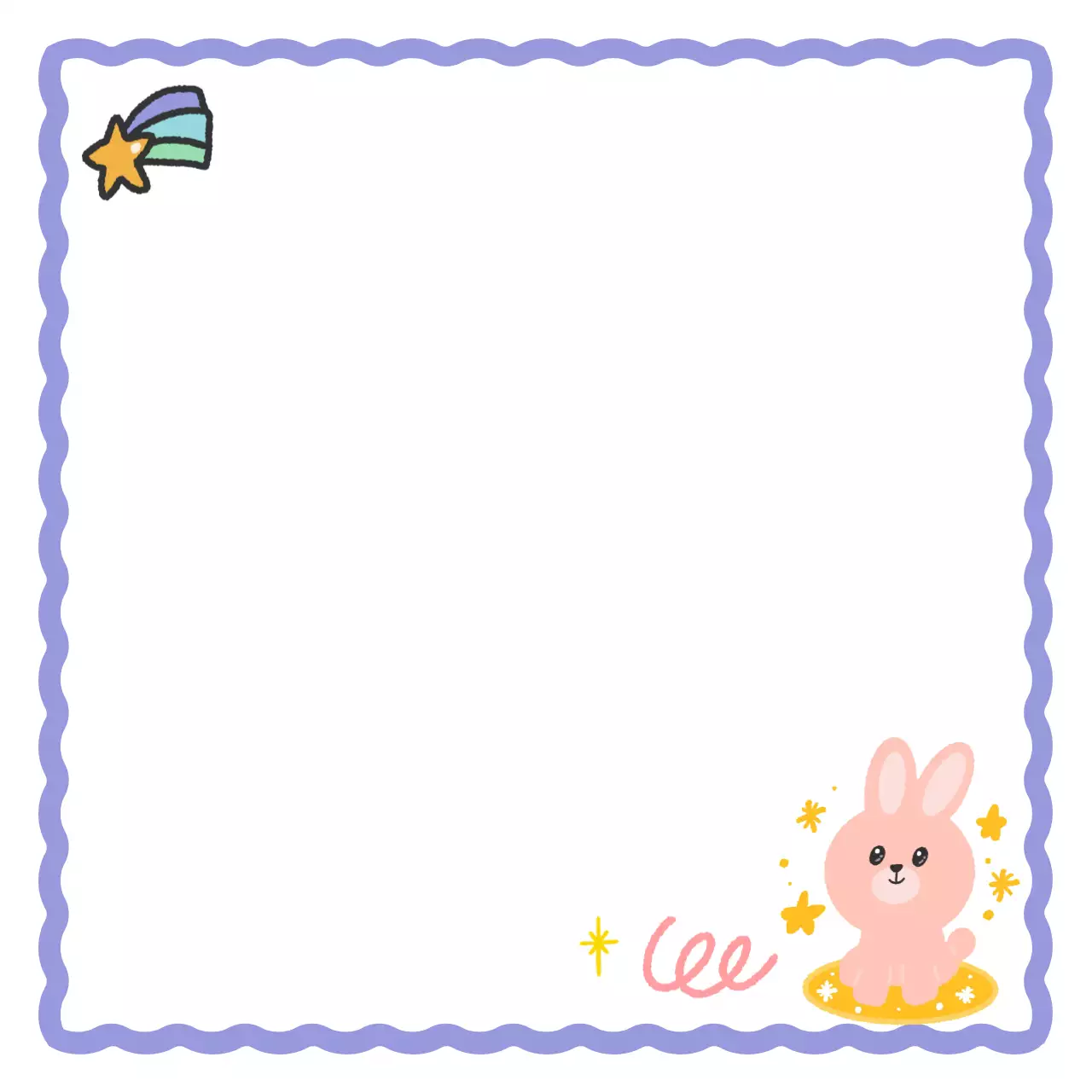 연보라 아기자기한 메모지