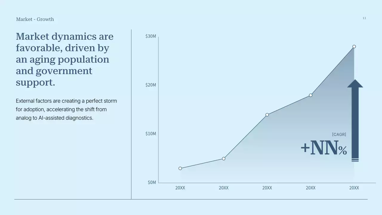 블루 모던 AI 제품 서비스 소개 프레젠테이션