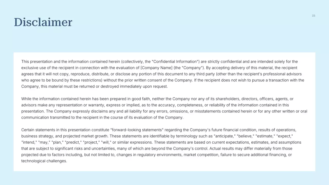 블루 모던 AI 제품 서비스 소개 프레젠테이션