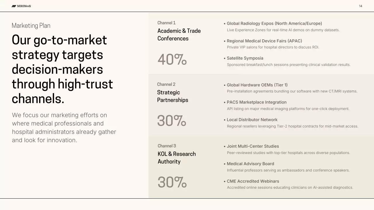 베이지색 모던 AI 프레젠테이션
