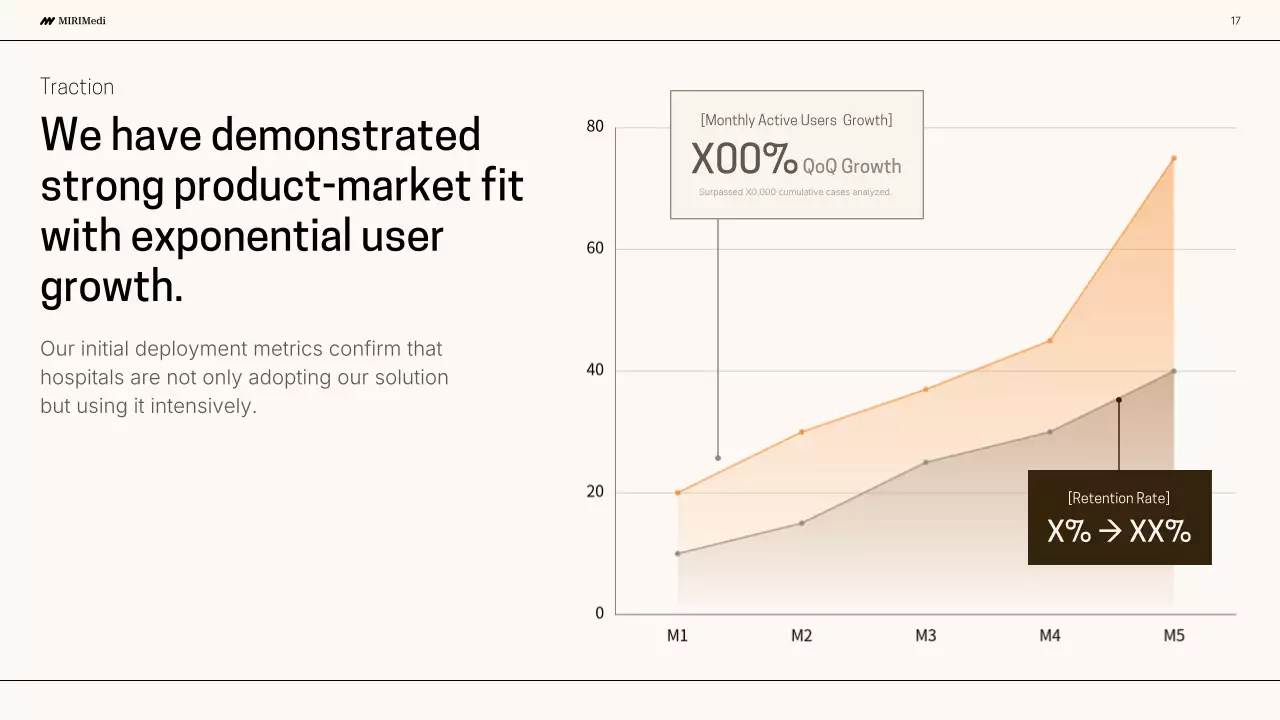 베이지색 모던 AI 프레젠테이션