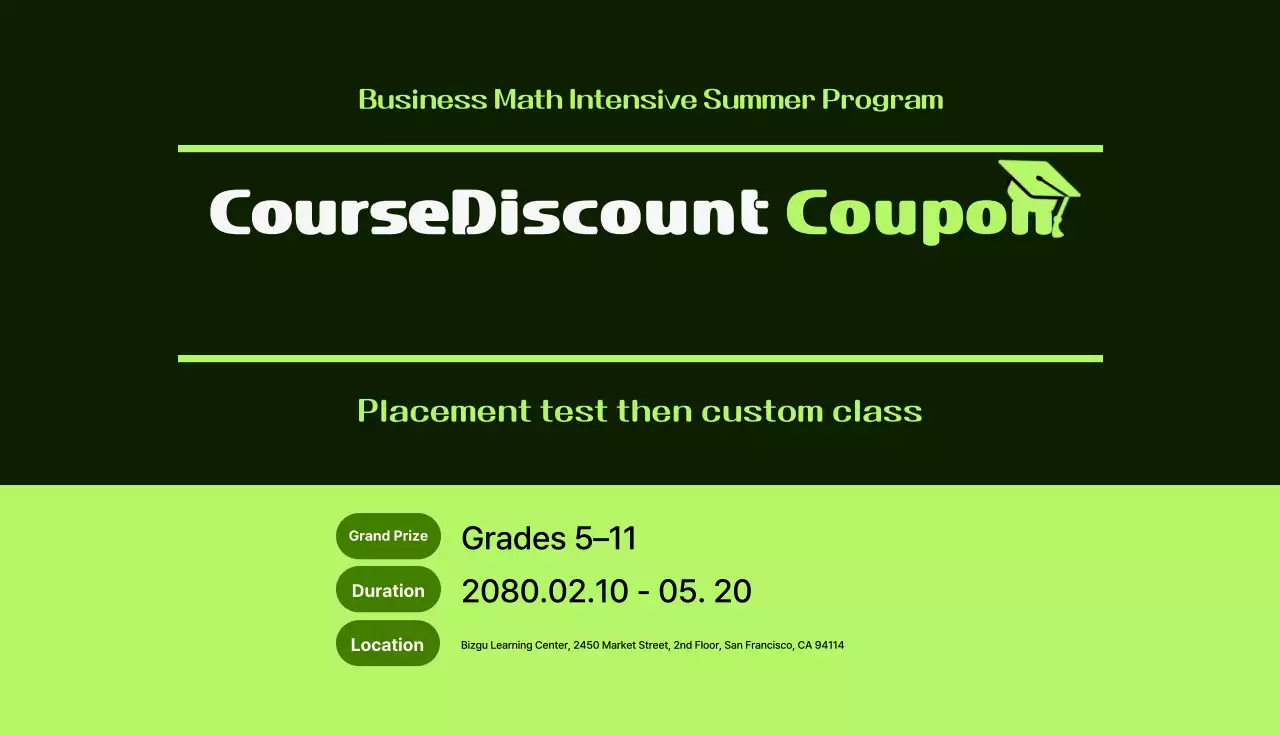 Green Clean Trainee Recruitment Discount