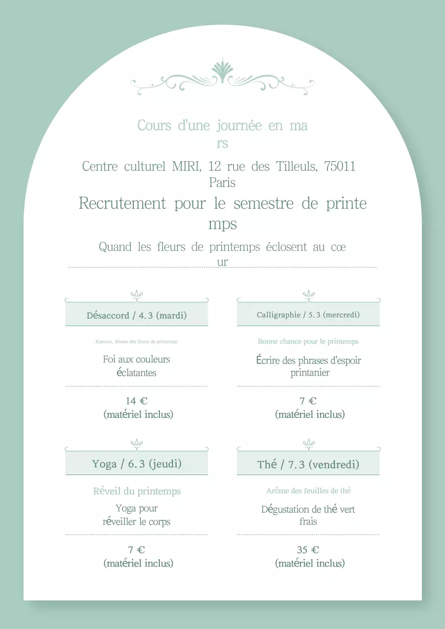 Recrutement de stagiaires chez Mint Clean Culture