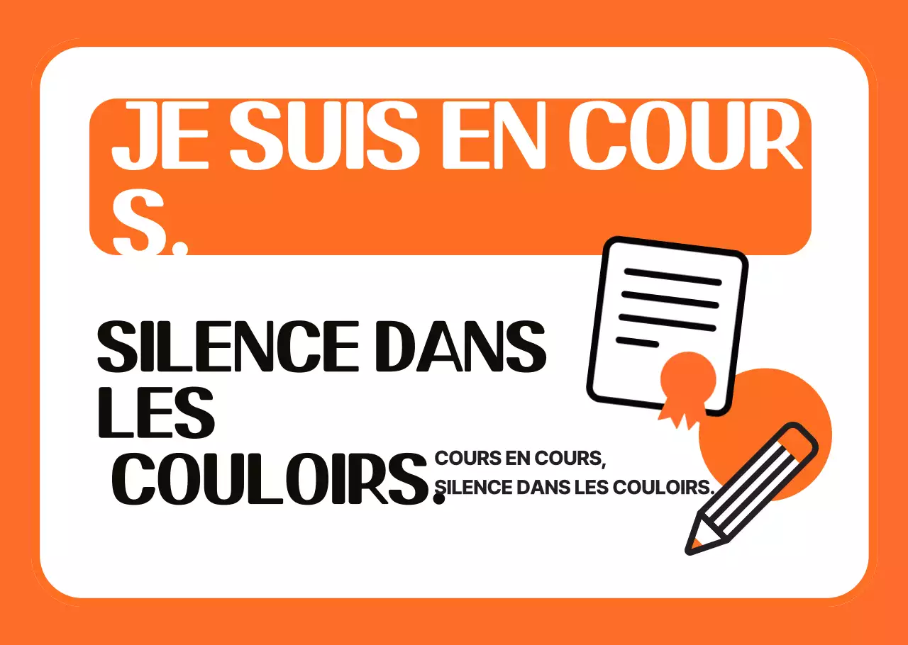 Guide d'éducation simple Orange