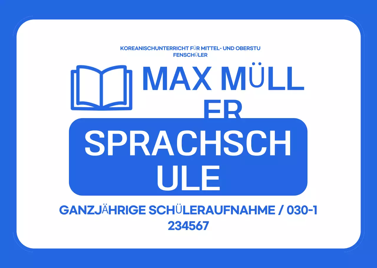 Rekrutierung der Blue Clean Academy