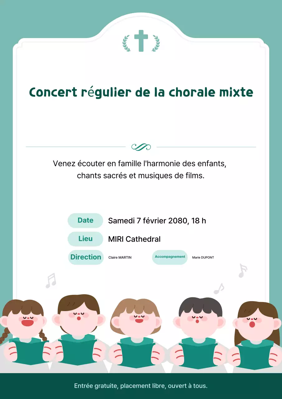 Guide de chorale Mint Simple