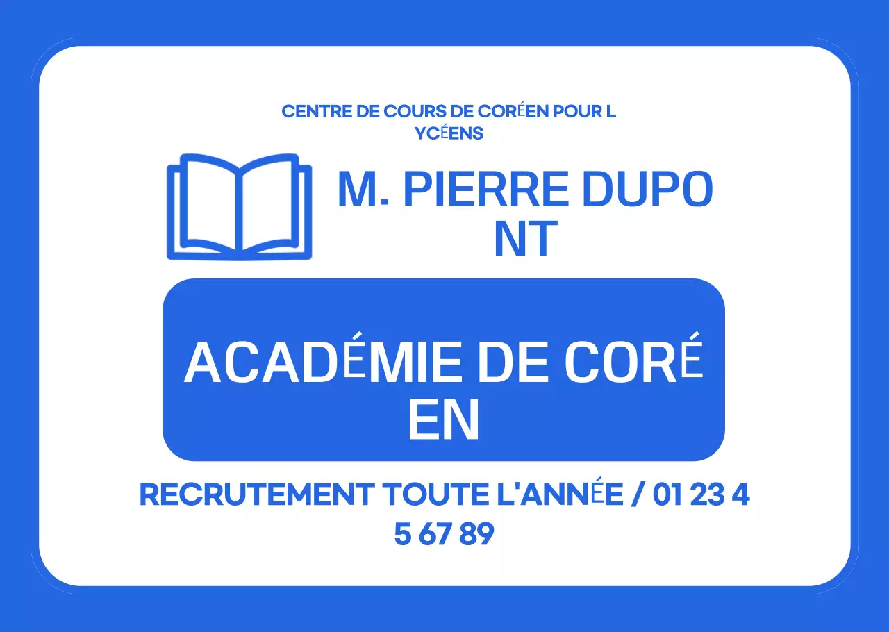 Recrutement à la Blue Clean Academy