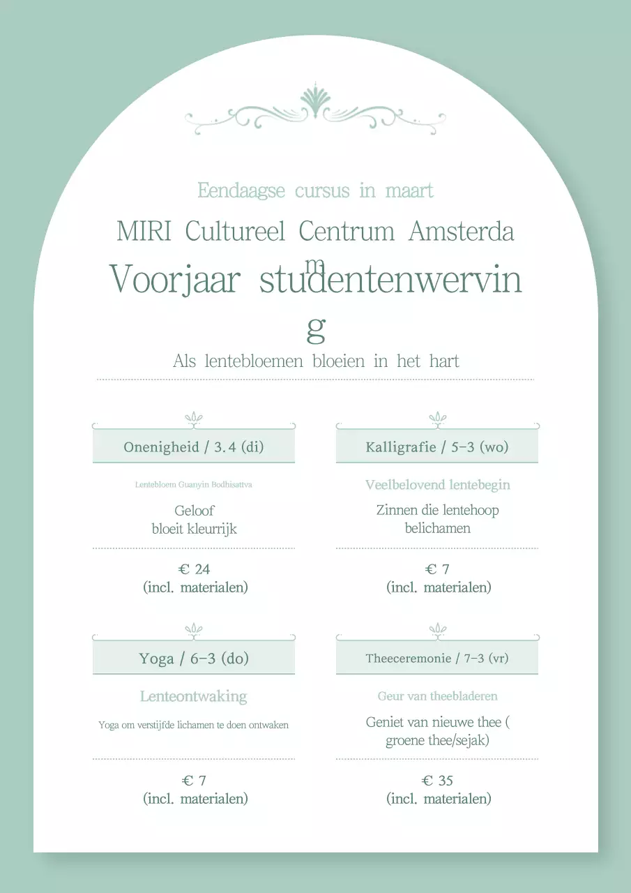 Werving van trainees voor de Mint Clean-cultuur