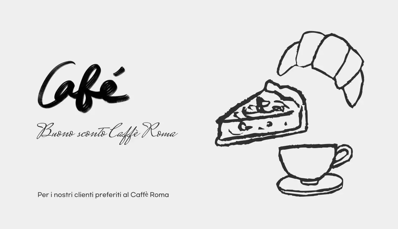 Buono sconto White Simple Cafe