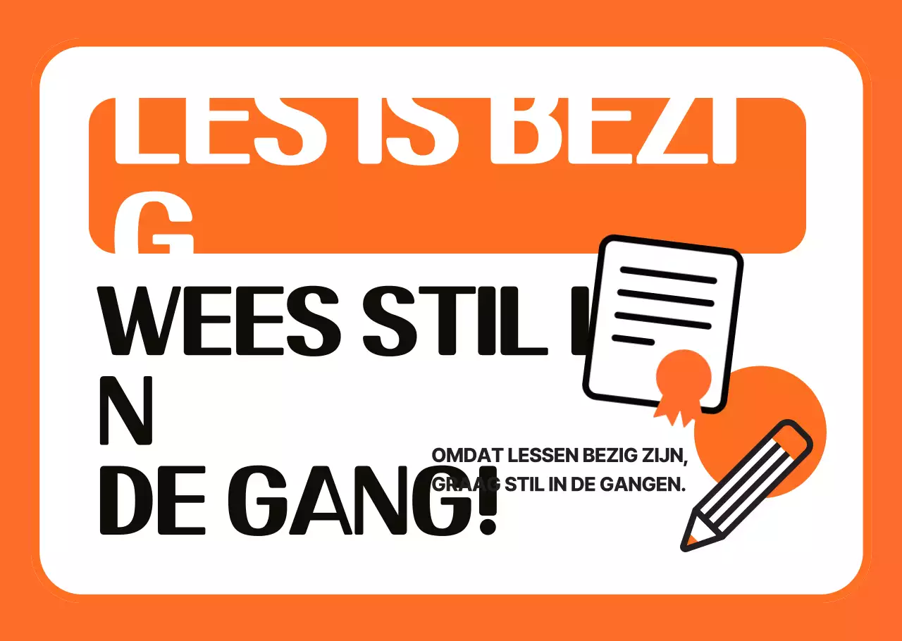 Eenvoudige handleiding voor het onderwijs in Orange